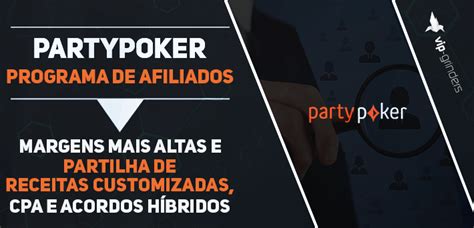 O party poker afiliados